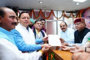 देहरादून से बड़ी खबर: महेंद्र भट्ट का भाजपा प्रदेश अध्यक्ष बनना तय, नामांकन के दौरान मुख्यमंत्री सहित तमाम बड़े नेता रहे मौजूद