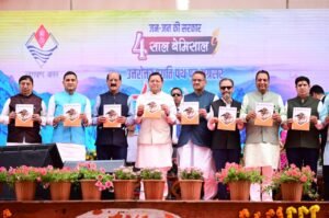 परेड ग्राउंड से विकास की हुंकार: मुख्यमंत्री ने किया 302 करोड़ का लोकार्पण और 99 करोड़ की योजनाओं का शिलान्यास”