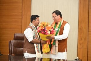 सीएम धामी के चेहरे पर लड़ा जाएगा 2027 का चुनाव,भाजपा के राष्ट्रीय अध्यक्ष ने की सीएम धामी की सराहना,बोले, सीएम धामी ने गुड गर्वनेंस से जीता लोगों का दिल, उम्मीदों पर उतरे खरे