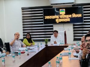 परिवहन मंत्री प्रदीप बत्रा ने किया UTC मुख्यालय का औचक निरीक्षण; यात्री सुविधाओं और आधुनिक तकनीक पर दिया जोर