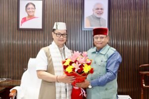 कैबिनेट मंत्री खजान दास ने केंद्रीय मंत्री किरण रिजिजू से की भेंट, उत्तराखंड की अल्पसंख्यक कल्याण योजनाओं पर हुई चर्चा
