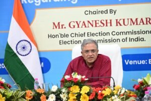 मुख्य निर्वाचन आयुक्त ने ली आगामी SIR को लेकर समीक्षा बैठक,प्रदेश के मतदाताओं से SIR में BLO से सहयोग करने की अपील,प्री एसआईआर फेज में 89% मैपिंग