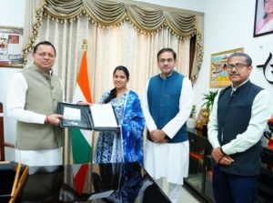 वैश्विक रोजगार योजना का दिखने लगा असर मुख्यमंत्री से मिलीं सपना राणा, जापान के बाद अब जर्मनी में उत्तराखंड के युवाओं का जलवा
