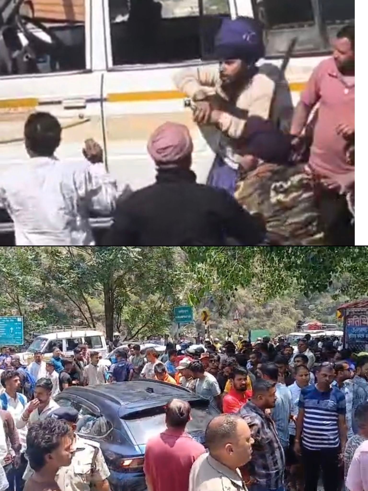 चारधाम यात्रा के बीच कर्णप्रयाग में बवाल: स्कूटी की टक्कर के बाद सिख यात्रियों ने निकाली तलवारें, 5 घायल, एक एयरलिफ्ट