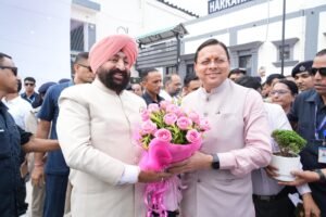 प्रधानमंत्री नरेंद्र मोदी ने पुनर्विकसित हर्रावाला रेलवे स्टेशन राष्ट्र को किया समर्पित,मुख्यमंत्री पुष्कर सिंह धामी ने कहा विकसित भारत के संकल्प को नई गति देंगे आधुनिक रेलवे स्टेशन