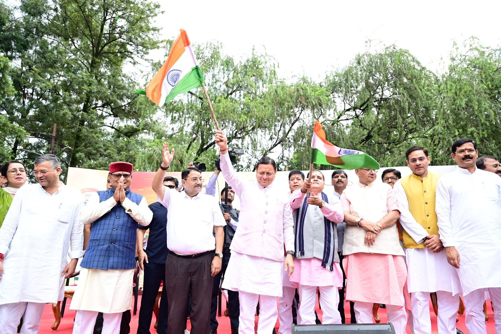 मुख्यमंत्री ने हर घर तिरंगा यात्रा कार्यक्रम में किया प्रतिभाग,मुख्यमंत्री ने प्रदेशवासियों से स्वतंत्रता दिवस पर अपने घरों में तिरंगा फहराने का किया आवाह्न