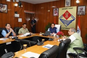 मुख्यमंत्री ने जल जीवन मिशन की प्रगति की समीक्षा की,शेष कार्यों को निर्धारित समयसीमा में पूरा करने तथा पेयजल योजनाओं के नियमित संचालन एवं रख-रखाव पर विशेष जोर
