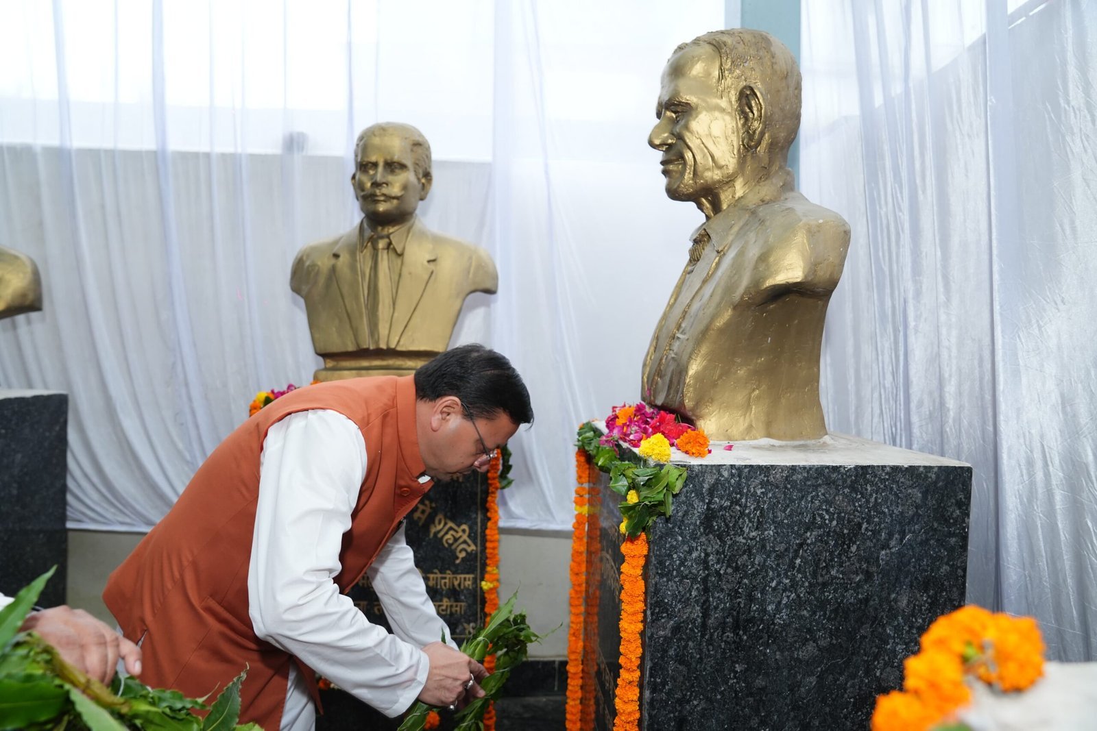खटीमा गोलीकांड के शहीद राज्य आंदोलनकारियों को मुख्यमंत्री  पुष्कर सिंह धामी ने दी श्रद्धांजलि