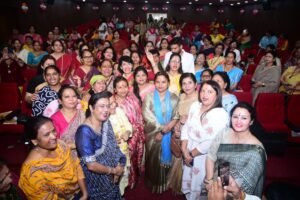 भाजपा महिला मोर्चा की राष्ट्रीय अध्यक्ष रूपकुमारी चौधरी का पहली बार उत्तराखंड आगमन, कार्यकर्ताओं ने किया भव्य स्वागत