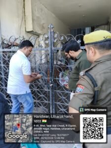 दिनेश प्रताप सिंह का सख्त रुख: हरिद्वार में तीन अवैध निर्माण सील, नियम तोड़ने वालों पर होगी कार्रवाई